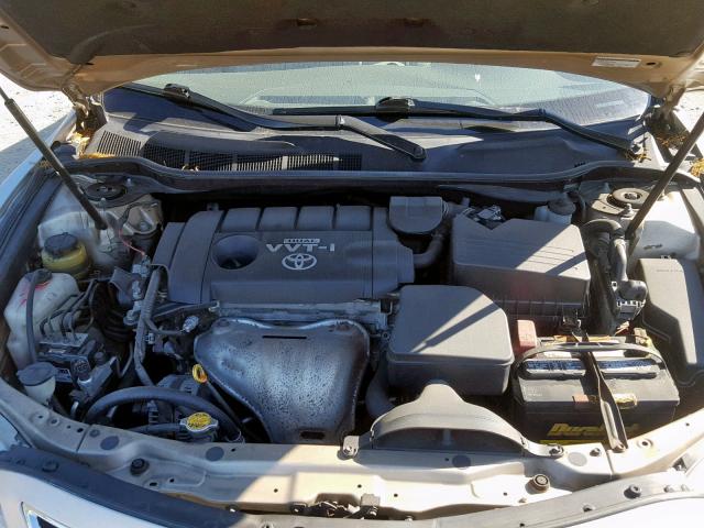 4T1BF3EK6AU047705 - 2010 TOYOTA CAMRY BASE SILVER photo 7