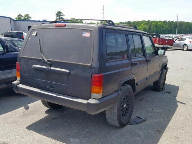 1J4FT78S2XL678199 - 1999 JEEP CHEROKEE L BLACK photo 4