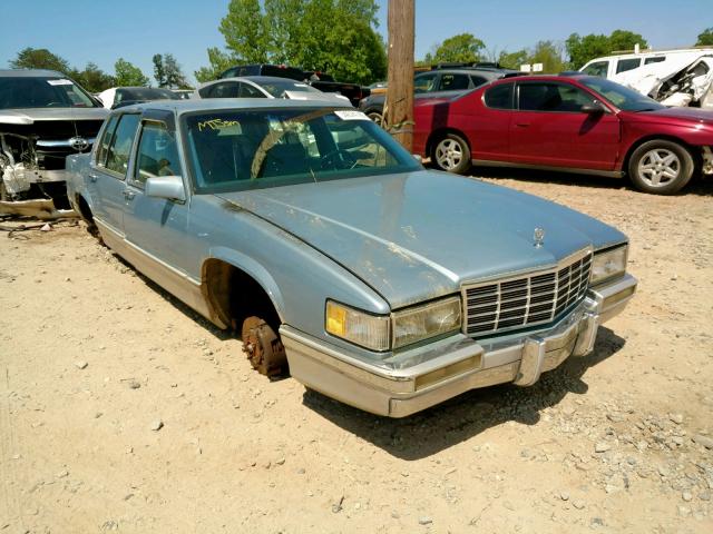 1G6CD53B9M4234604 - 1991 CADILLAC DEVILLE BLUE photo 1