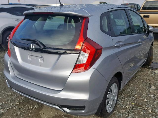 3HGGK5H47KM712780 - 2019 HONDA FIT LX SILVER photo 4