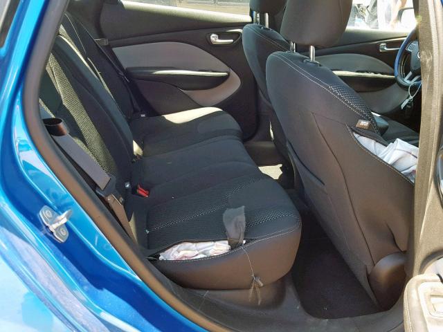 1C3CDFBB1FD402974 - 2015 DODGE DART SXT BLUE photo 6