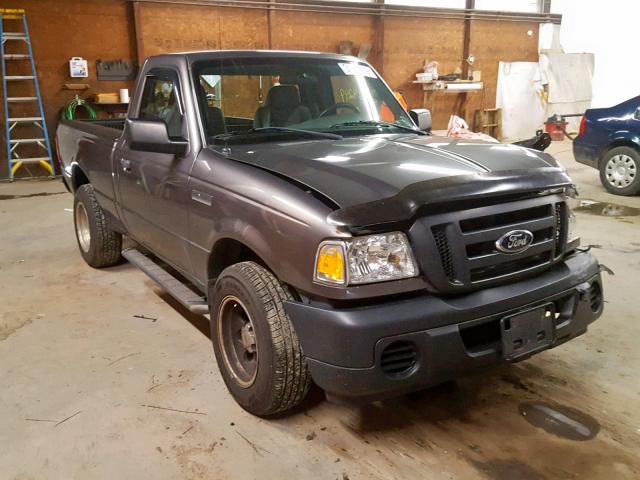 1FTYR10D98PA01782 - 2008 FORD RANGER GRAY photo 1