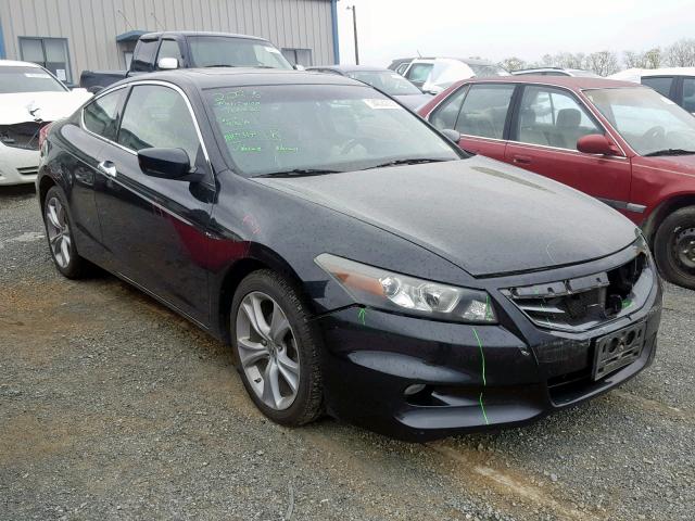 1HGCS2B86BA002288 - 2011 HONDA ACCORD EXL BLACK photo 1