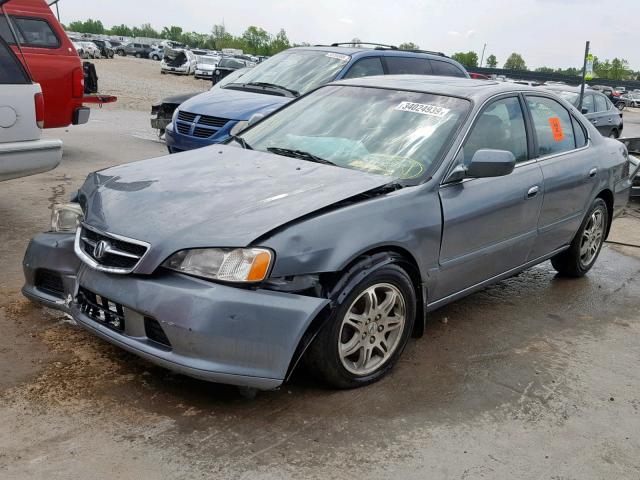 19UUA5666YA022292 - 2000 ACURA 3.2TL GRAY photo 2