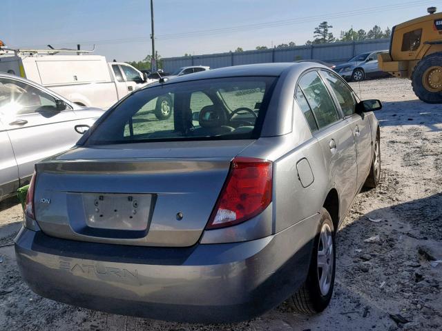 1G8AJ55F77Z188561 - 2007 SATURN ION LEVEL GRAY photo 4