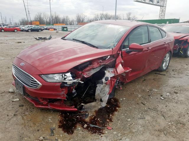 3FA6P0HD1JR160862 - 2018 FORD FUSION SE  photo 2