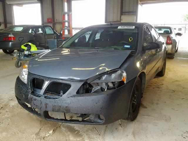 1G2ZH57N794107622 - 2009 PONTIAC G6 GT GRAY photo 2