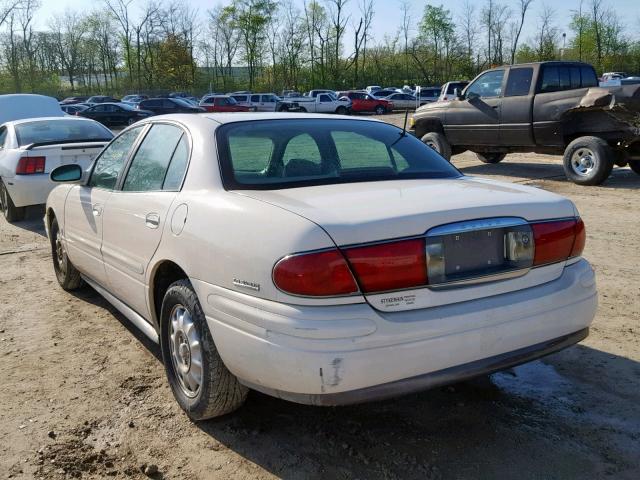 1G4HR54K62U208599 - 2002 BUICK LESABRE LI WHITE photo 3