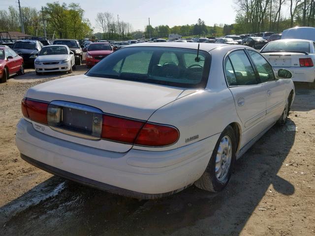 1G4HR54K62U208599 - 2002 BUICK LESABRE LI WHITE photo 4