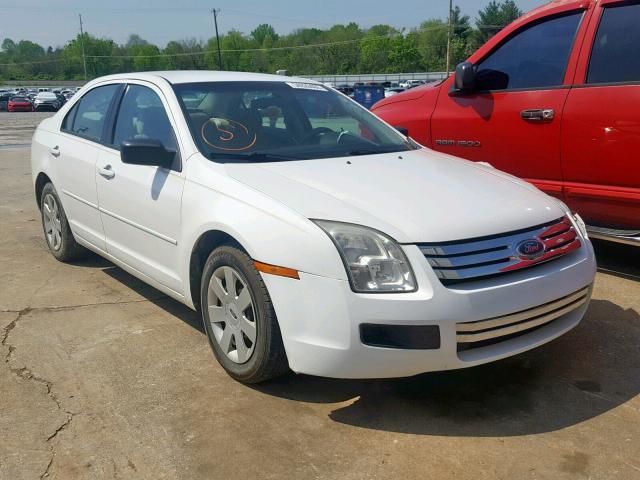 3FAFP06Z66R207289 - 2006 FORD FUSION S WHITE photo 1