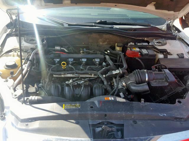 3FAFP06Z66R207289 - 2006 FORD FUSION S WHITE photo 7