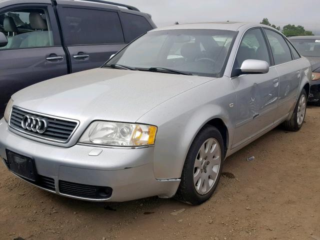 WAUAA24B3XN134648 - 1999 AUDI A6 GRAY photo 2