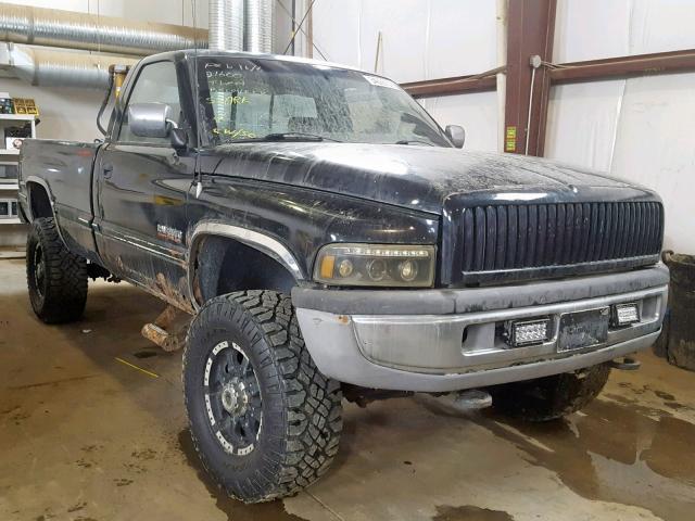 1B7KF26CXRS521989 - 1994 DODGE RAM 2500 BLACK photo 1