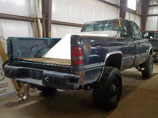 1B7KF26CXRS521989 - 1994 DODGE RAM 2500 BLACK photo 4