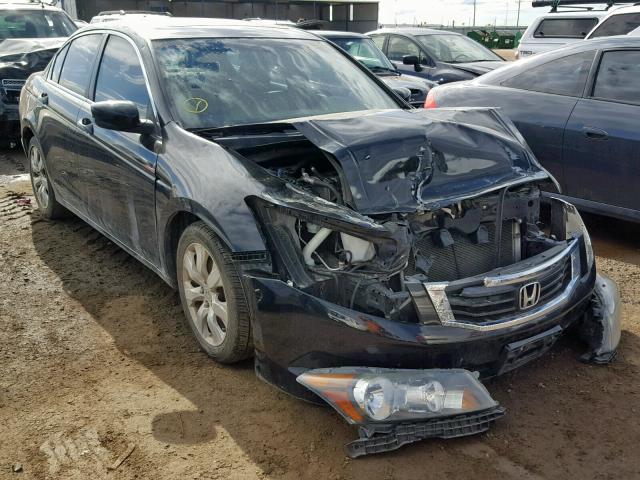 1HGCP2F82AA110241 - 2010 HONDA ACCORD EXL BLACK photo 1