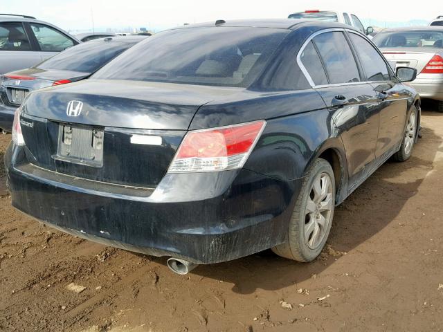 1HGCP2F82AA110241 - 2010 HONDA ACCORD EXL BLACK photo 4