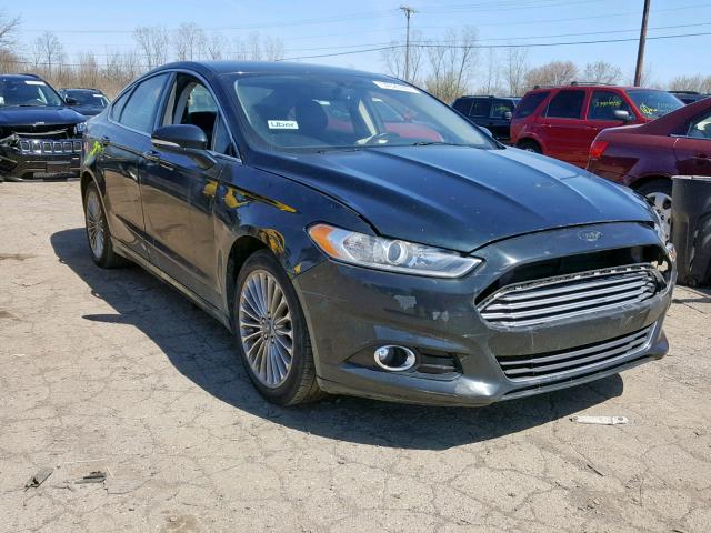 3FA6P0K94ER131477 - 2014 FORD FUSION TIT BLUE photo 1