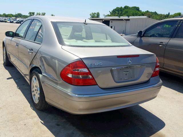 WDBUF65J45A687228 - 2005 MERCEDES-BENZ E 320 GOLD photo 3