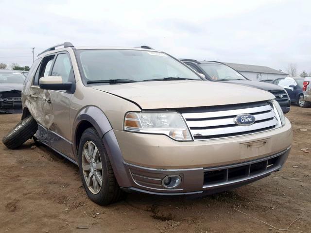 1FMDK02W18GA32323 - 2008 FORD TAURUS X S TAN photo 1