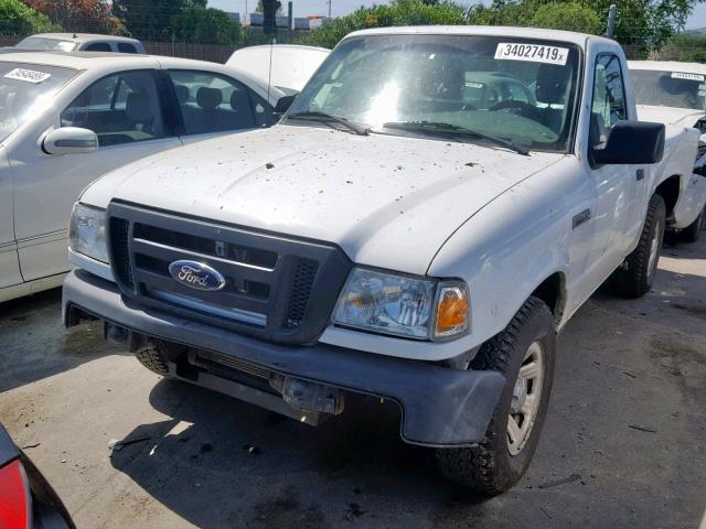 1FTKR1AD2BPA55355 - 2011 FORD RANGER WHITE photo 2