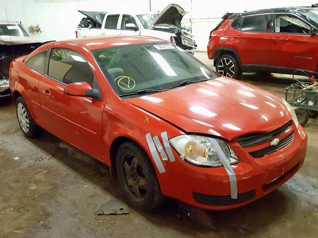 1G1AL15F077413450 - 2007 CHEVROLET COBALT LT RED photo 1