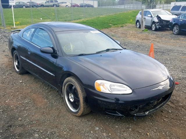 4C3AG52H72E025986 - 2002 CHRYSLER SEBRING LX BLACK photo 1