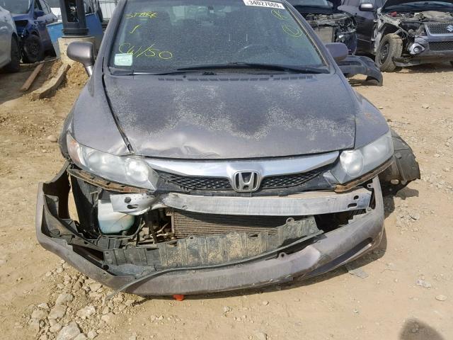 2HGFA166X9H028018 - 2009 HONDA CIVIC LX-S Boz foto 9