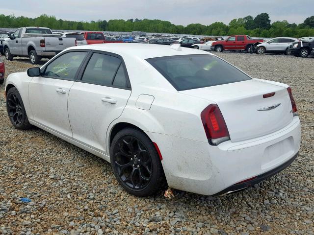 2C3CCABG0KH601223 - 2019 CHRYSLER 300 S WHITE photo 3