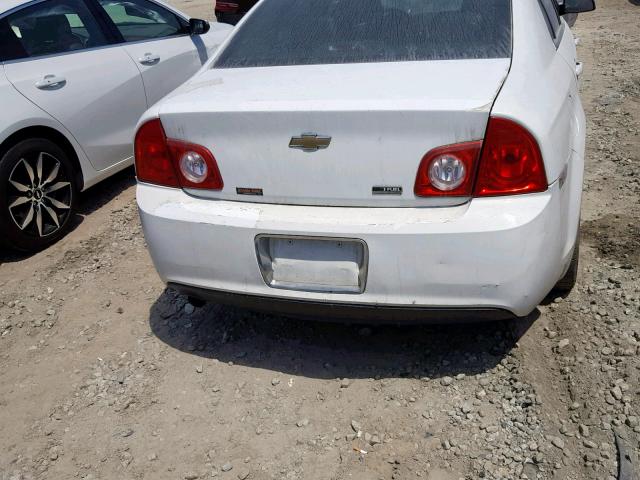 1G1ZC5E0XAF155036 - 2010 CHEVROLET MALIBU 1LT 白色 照片 9