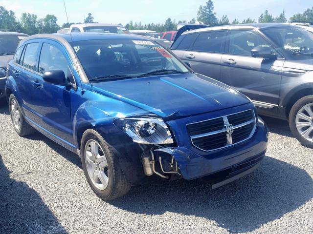 1B3HB48AX9D116475 - 2009 DODGE CALIBER SX BLUE photo 1