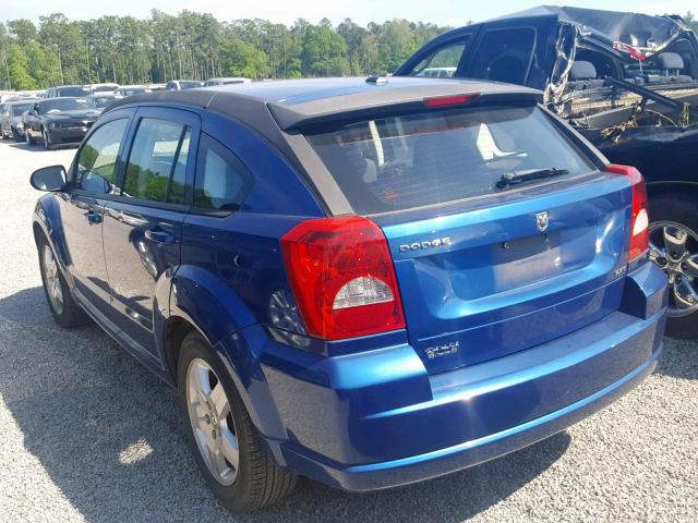 1B3HB48AX9D116475 - 2009 DODGE CALIBER SX BLUE photo 3