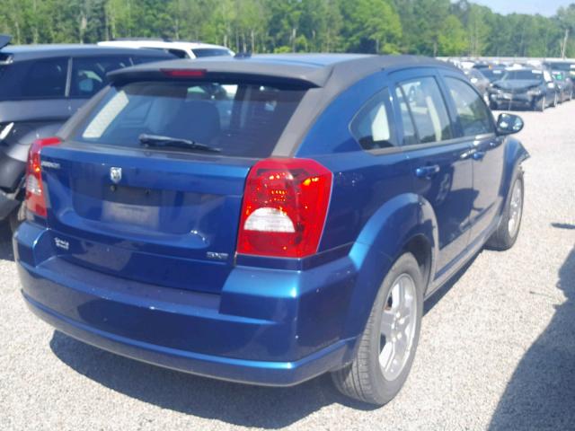 1B3HB48AX9D116475 - 2009 DODGE CALIBER SX BLUE photo 4