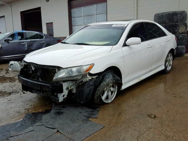 4T1BK46K27U527183 - 2007 TOYOTA CAMRY NEW WHITE photo 2