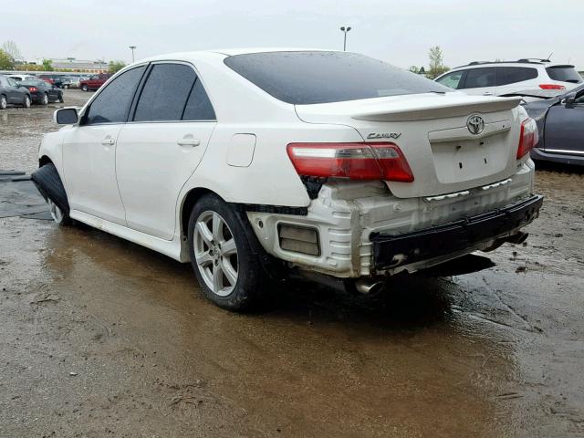 4T1BK46K27U527183 - 2007 TOYOTA CAMRY NEW WHITE photo 3