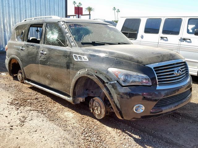 JN8AZ2NE5B9005434 - 2011 INFINITI QX56 BLACK photo 1