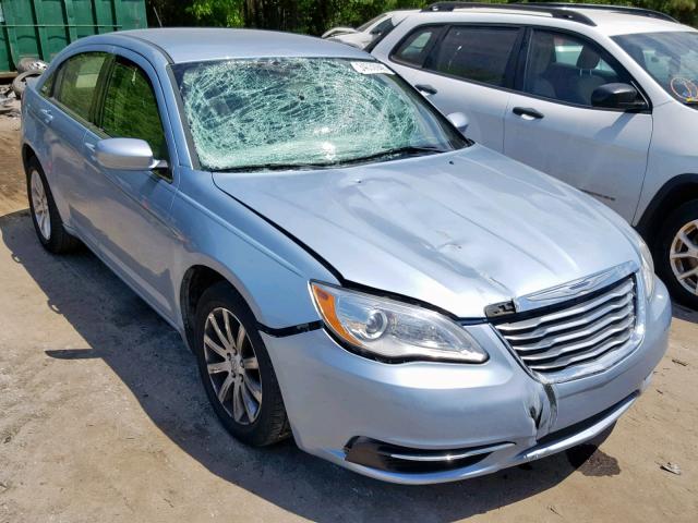 1C3CCBBB5DN597075 - 2013 CHRYSLER 200 TOURIN BLUE photo 1