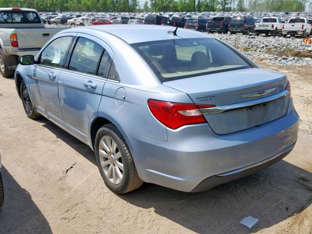 1C3CCBBB5DN597075 - 2013 CHRYSLER 200 TOURIN BLUE photo 3