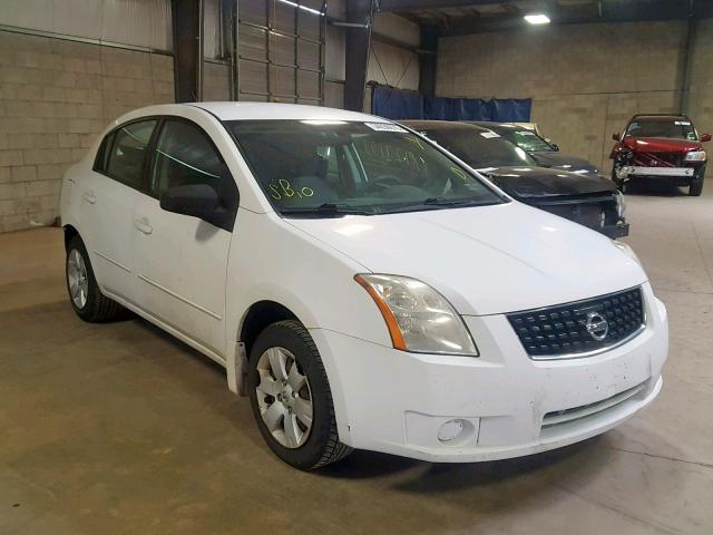 3N1AB61EX9L618537 - 2009 NISSAN SENTRA 2.0 WHITE photo 1