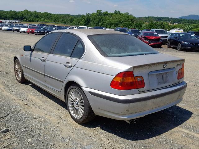 WBAEW53463PG23652 - 2003 BMW 330 XI SILVER photo 3