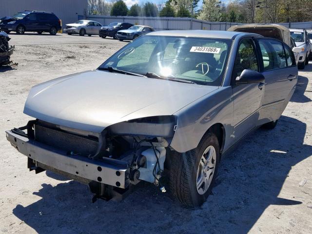 1G1ZS57F97F273303 - 2007 CHEVROLET MALIBU LS BLUE photo 2