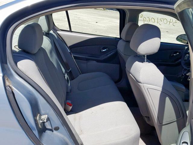 1G1ZS57F97F273303 - 2007 CHEVROLET MALIBU LS BLUE photo 6