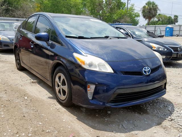 JTDKN3DU9C1599729 - 2012 TOYOTA PRIUS  photo 1