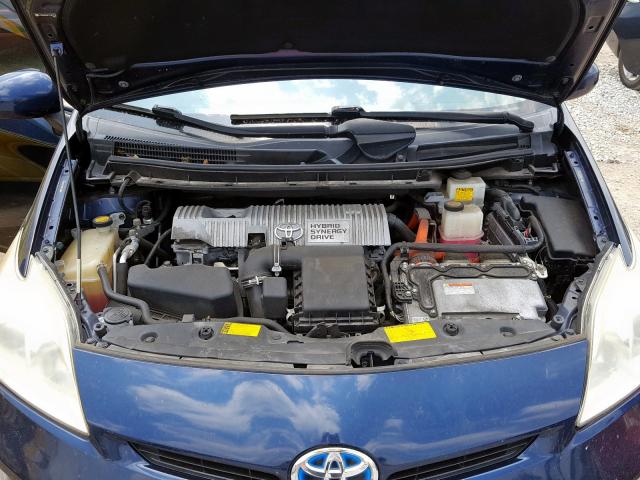 JTDKN3DU9C1599729 - 2012 TOYOTA PRIUS  photo 7