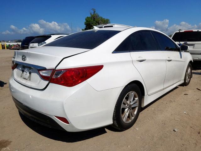 5NPEB4AC7EH858057 - 2014 HYUNDAI SONATA GLS  photo 4