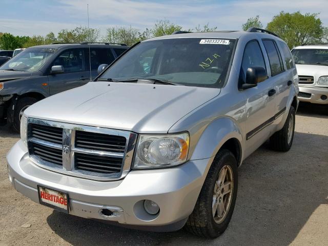 1D8HB48P47F579931 - 2007 DODGE DURANGO SL SILVER photo 2