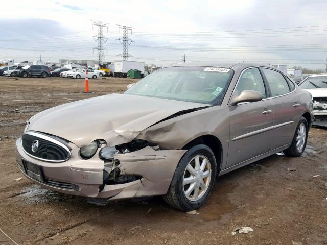 2G4WD582361315014 - 2006 BUICK LACROSSE C BEIGE photo 2