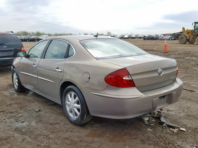 2G4WD582361315014 - 2006 BUICK LACROSSE C BEIGE photo 3