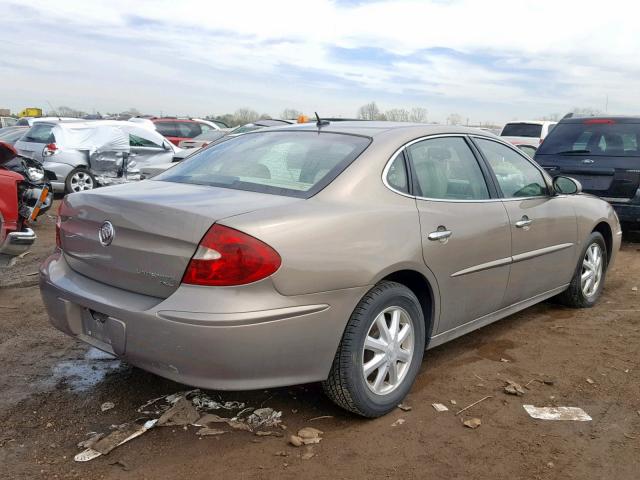 2G4WD582361315014 - 2006 BUICK LACROSSE C BEIGE photo 4