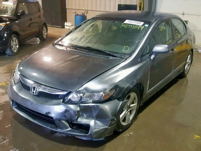 2HGFA1F63AH513797 - 2010 HONDA CIVIC LX-S 灰色 照片 2