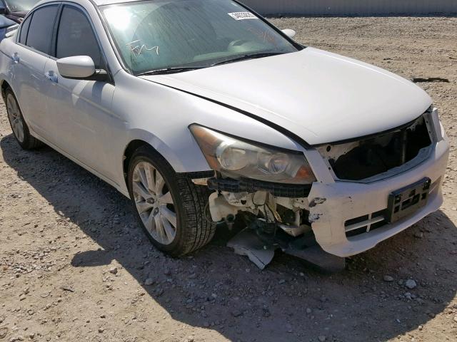 1HGCP36828A078987 - 2008 HONDA ACCORD EXL WHITE photo 9